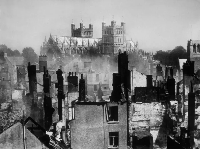 Framed Print : Exeter Cathedral Framed Print : Exeter Cathedral