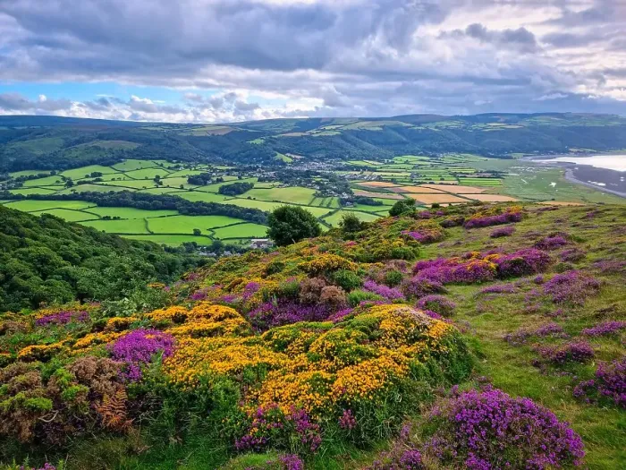 Framed Print : Exmoor, Somerset Framed Print : Exmoor, Somerset