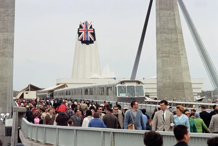 Framed Print : Expo Express At Expo 67 Framed Print : Expo Express At Expo 67
