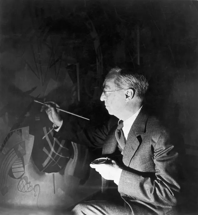 Framed Print : Expressionist Wassily Kandinsky Painting