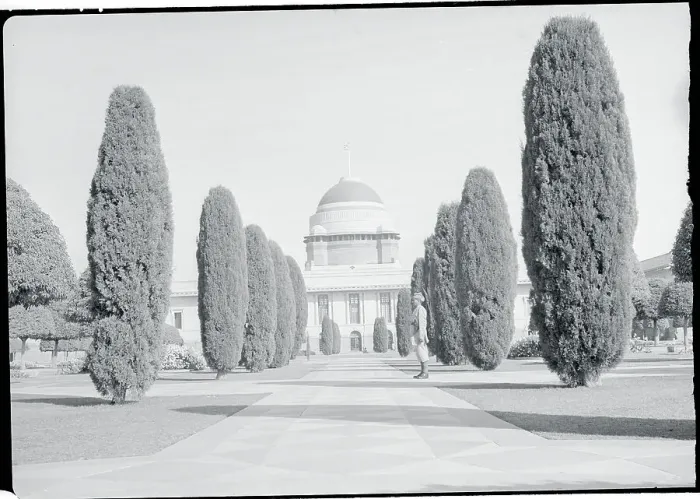 Framed Print : Exquisite House Behind Shrubbery Framed Print : Exquisite House Behind Shrubbery