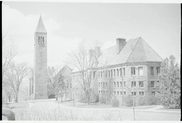 Framed Print : Exterior of Cornell University Buildings Framed Print : Exterior of Cornell University Buildings
