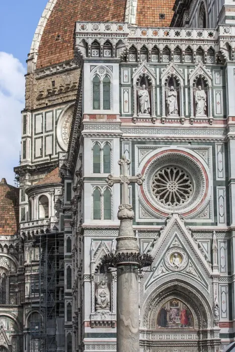 Framed Print : Exterior of Florence cathedral Framed Print : Exterior of Florence cathedral
