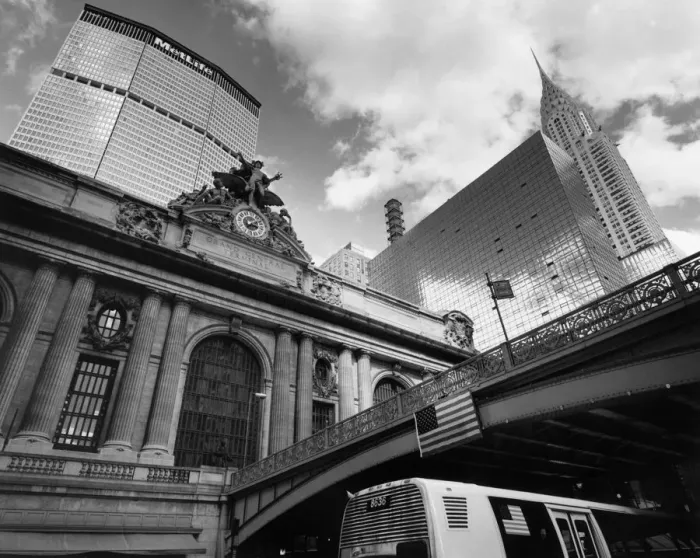 Framed Print : Exterior of Grand Central Station, New York City Framed Print : Exterior of Grand Central Station, New York City