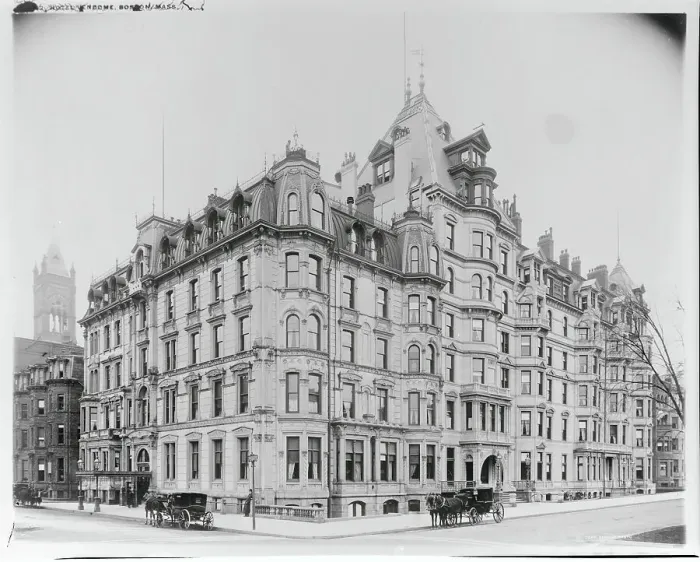Framed Print : Exterior of Grand Vendome Hotel Framed Print : Exterior of Grand Vendome Hotel