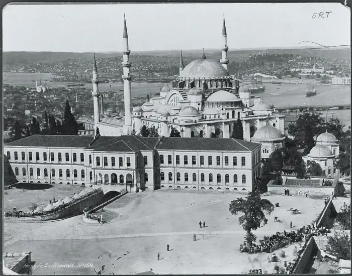 Framed Print : Exterior of Mosque of Suliman Framed Print : Exterior of Mosque of Suliman