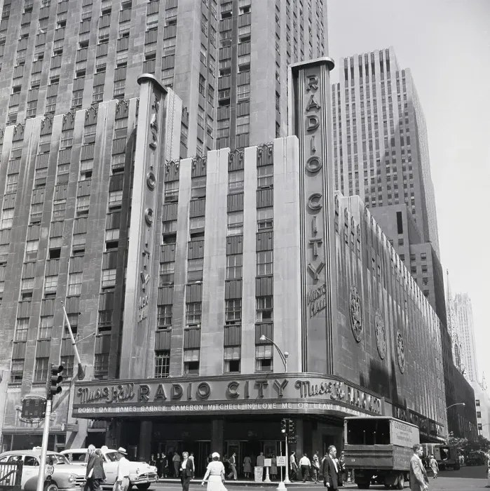Framed Print : Exterior Of Radio City Music Hall Framed Print : Exterior Of Radio City Music Hall