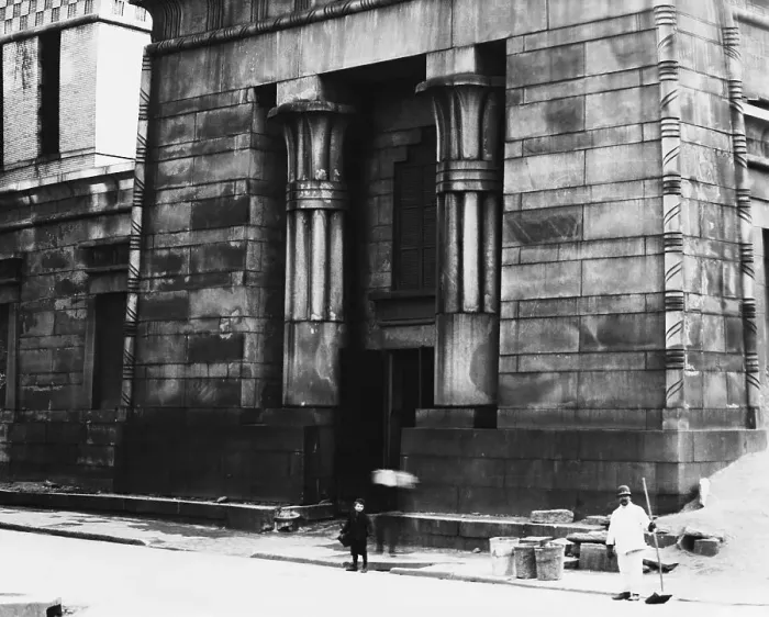 Framed Print : Detail of the Exterior of Tombs Prison Framed Print : Detail of the Exterior of Tombs Prison