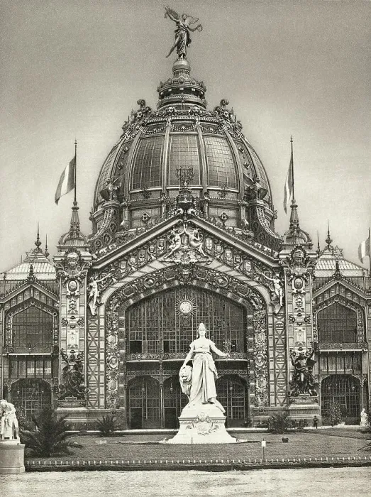 Framed Print : Exterior of Universal Exposition Framed Print : Exterior of Universal Exposition