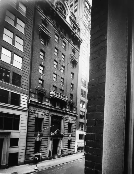 Framed Print : Exterior View Of 30 West 44th Street