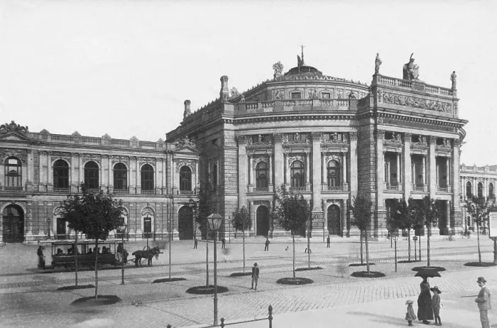 Framed Print : Exterior View of Burgtheater Framed Print : Exterior View of Burgtheater
