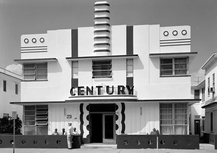 Framed Print : Exterior View Of The Century Hotel In Miami Framed Print : Exterior View Of The Century Hotel In Miami