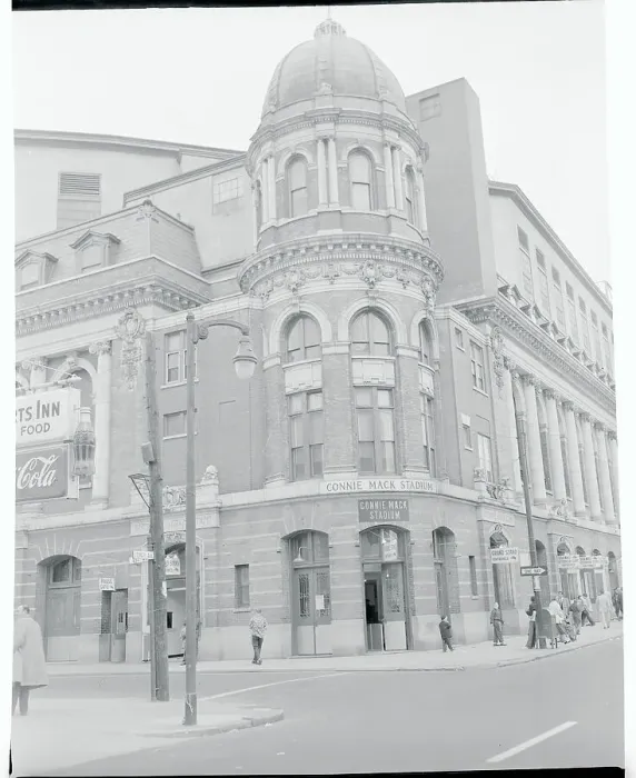 Framed Print : Exterior View of Connie Mack Stadium
