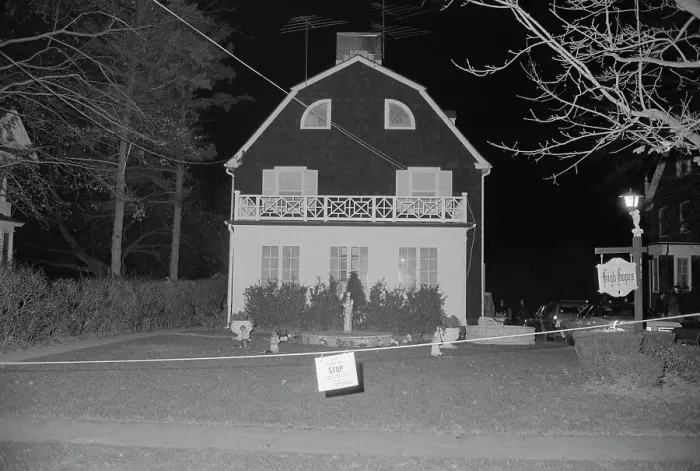 Framed Print : Exterior View of DeFeo House in Amityville Framed Print : Exterior View of DeFeo House in Amityville