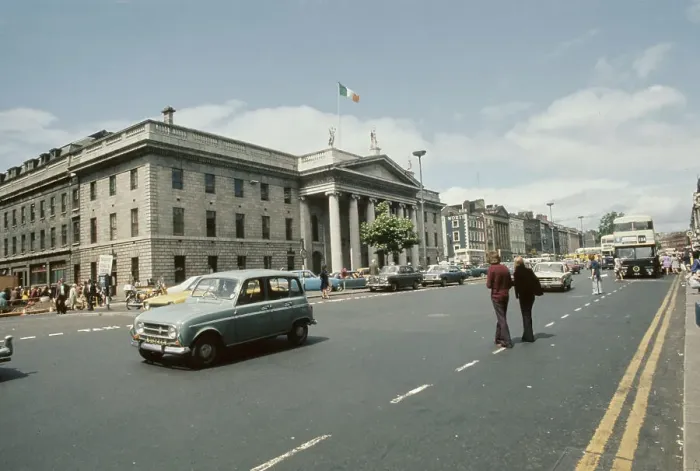 Framed Print : Exterior View of Dublin Post Office Framed Print : Exterior View of Dublin Post Office