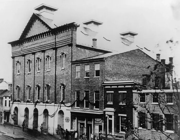 Framed Print : Exterior View of Ford's Theater Framed Print : Exterior View of Ford's Theater
