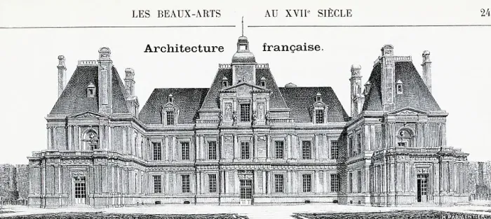 Framed Print : Exterior View Of French Chateau Framed Print : Exterior View Of French Chateau