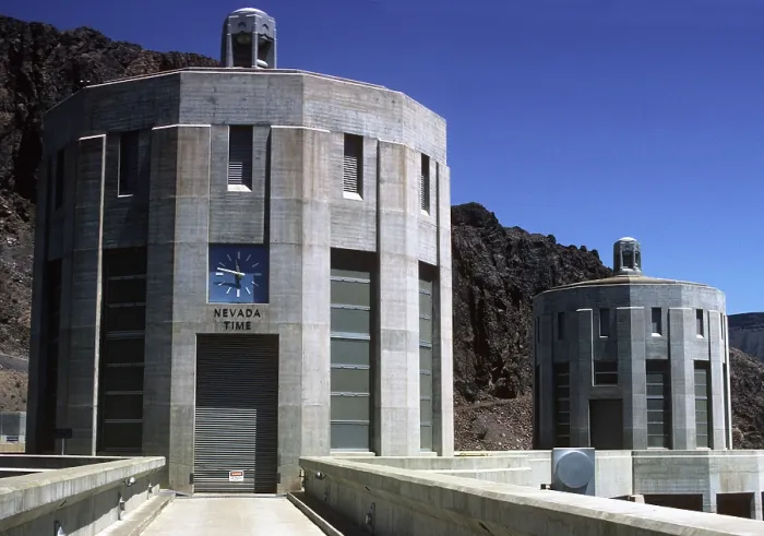 Framed Print : Exterior View Of The Hoover Dam Framed Print : Exterior View Of The Hoover Dam