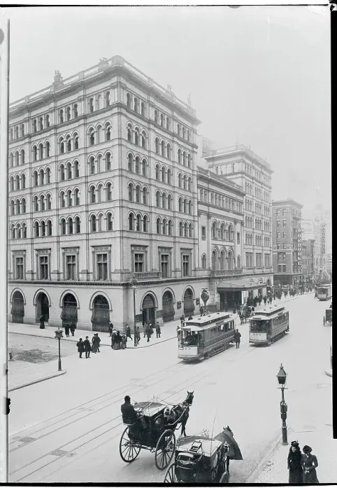 Framed Print : Exterior View of The Metropolitan Music House Framed Print : Exterior View of The Metropolitan Music House