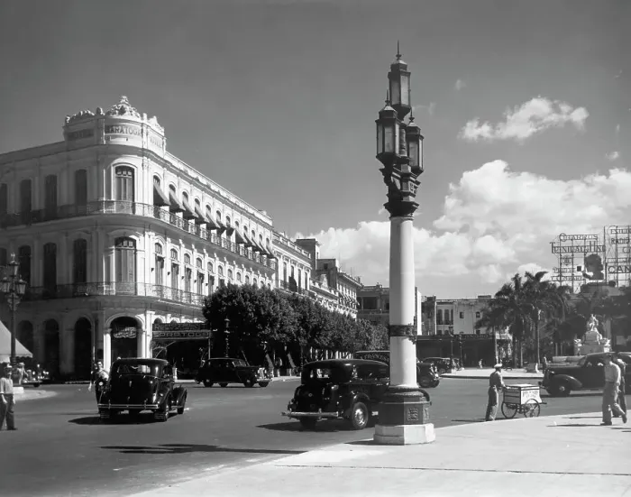 Framed Print : Exterior View of Saratoga Hotel in Havana Framed Print : Exterior View of Saratoga Hotel in Havana