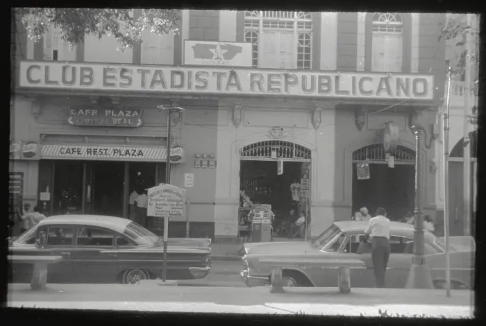 Framed Print : Exterior View of Statehood Republican Party Club Framed Print : Exterior View of Statehood Republican Party Club
