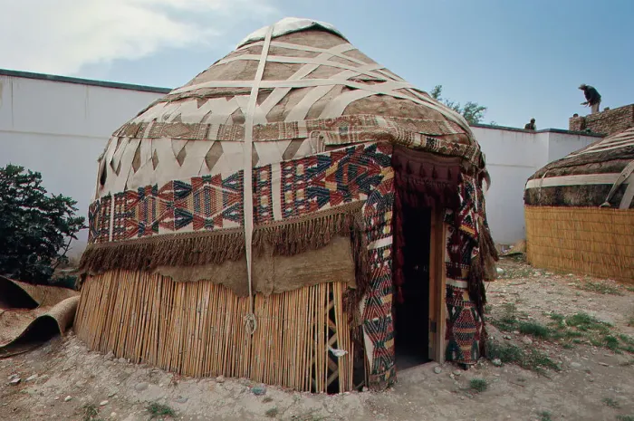 Framed Print : Exterior View of Turkman Hut Framed Print : Exterior View of Turkman Hut