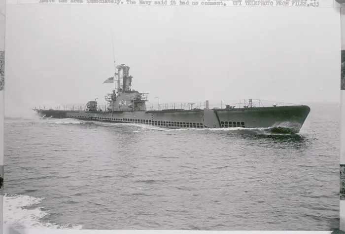 Framed Print : Exterior View of the USS Spikefish Submarine
