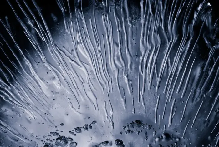 Framed Print : Extreme Close up of Ice Framed Print : Extreme Close up of Ice