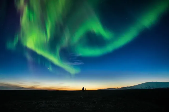 Framed Print : The extremely northern lights in Iceland (KP 9)