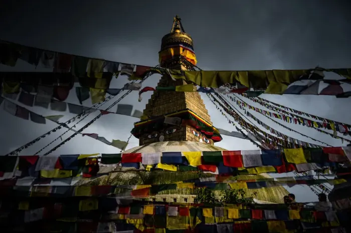 Framed Print : Eye of wisdom at Buddhanath stupa Framed Print : Eye of wisdom at Buddhanath stupa