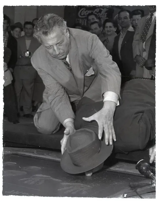 Framed Print : Ezio Pinza Immortalizing Jimmy Durante Framed Print : Ezio Pinza Immortalizing Jimmy Durante