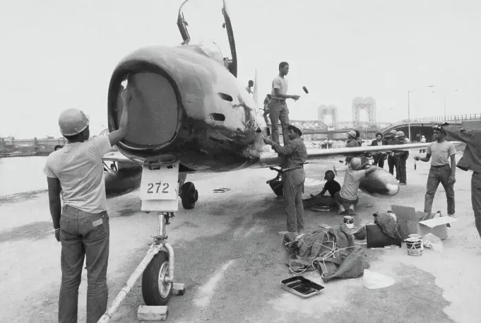 Framed Print : F-86 Sabre Painting Project Framed Print : F-86 Sabre Painting Project