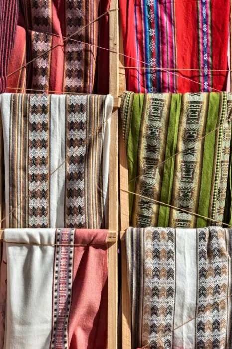 Framed Print : Fabric on sale, Purmamarca Framed Print : Fabric on sale, Purmamarca