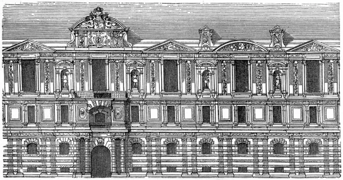 Framed Print : Facade of the Henry IV Gallery