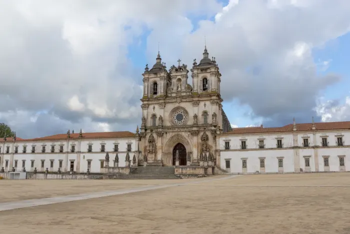 Framed Print : Facade of the monastery of Alcobaca Framed Print : Facade of the monastery of Alcobaca