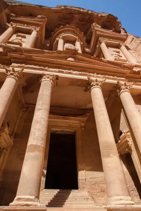 Framed Print : Facade of the Treasury, Petra Framed Print : Facade of the Treasury, Petra