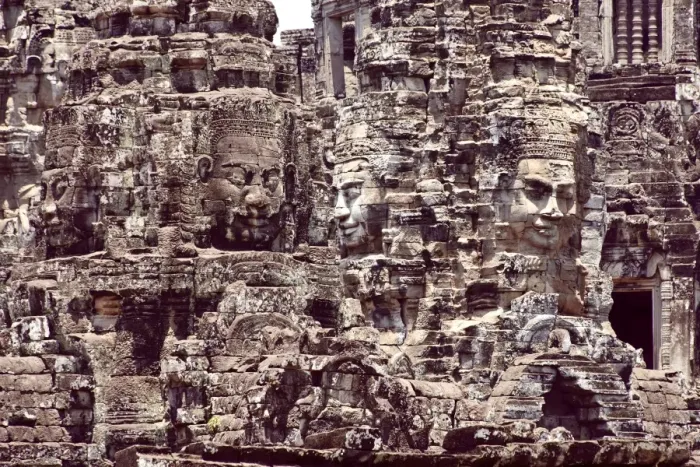 Framed Print : Faces of Bodhisattva Avalokitesvara Bayon Temple Framed Print : Faces of Bodhisattva Avalokitesvara Bayon Temple
