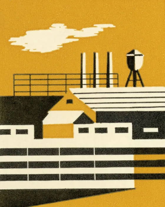 Framed Print : Factory. http: /  / csaimages.com / images / istockprofile / csa_vector_dsp.jpg