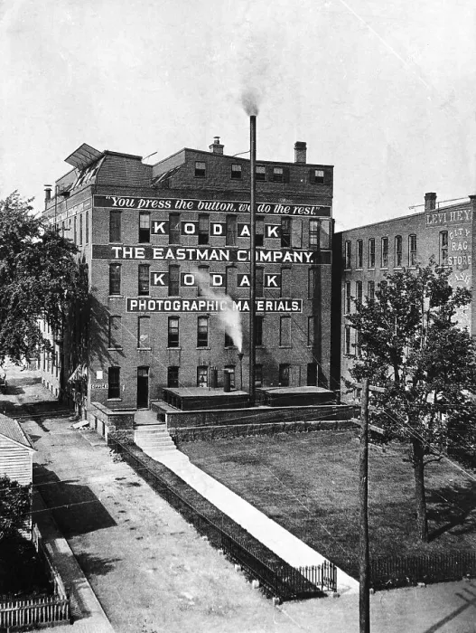 Framed Print : Factory of Eastman Kodak Company Framed Print : Factory of Eastman Kodak Company