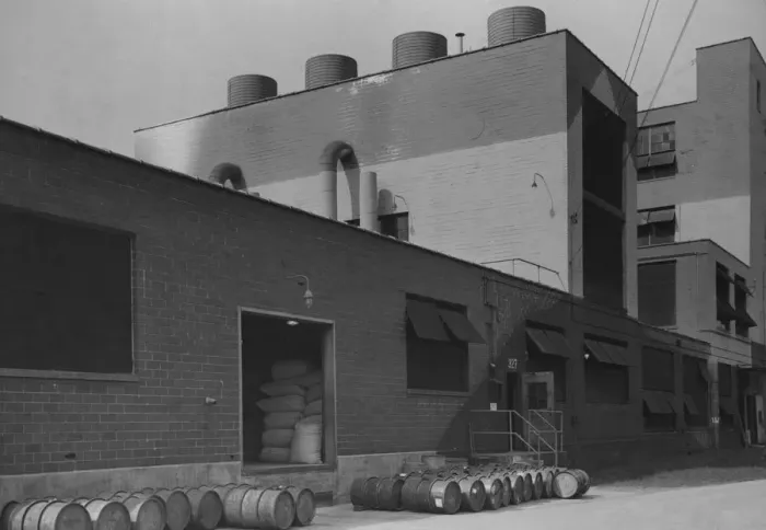 Framed Print : Factory Exterior Framed Print : Factory Exterior