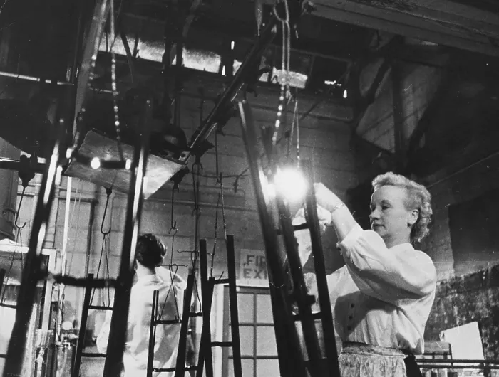 Framed Print : Factory Worker Framed Print : Factory Worker