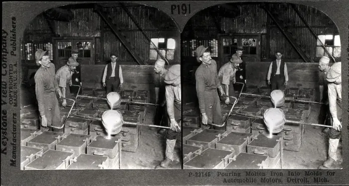Framed Print : Factory Workers Pouring Molten Steel Framed Print : Factory Workers Pouring Molten Steel