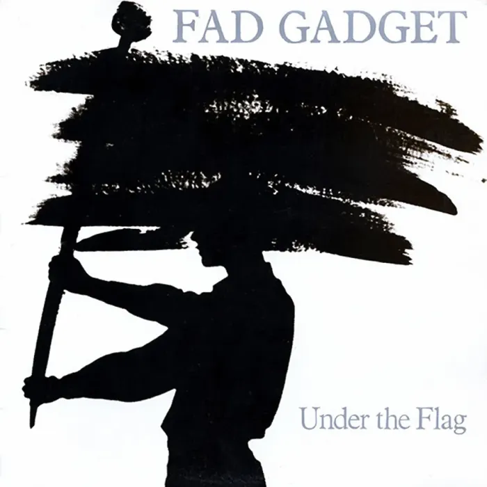 Framed Print : Fad Gadget Under The Flag Album Cover Framed Print : Fad Gadget Under The Flag Album Cover