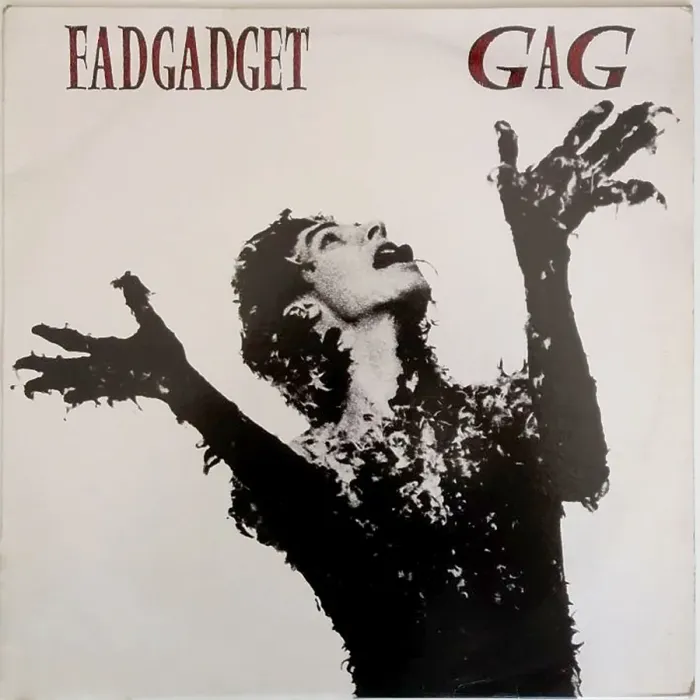 Framed Print : Fad Gadget Gag Album Cover Framed Print : Fad Gadget Gag Album Cover
