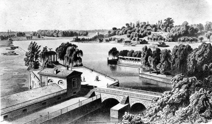 Framed Print : Fairmont Water Works Framed Print : Fairmont Water Works
