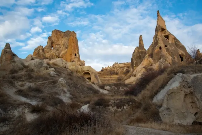 Framed Print : Fairy Chimney Rock Formations, Cappadocia Framed Print : Fairy Chimney Rock Formations, Cappadocia