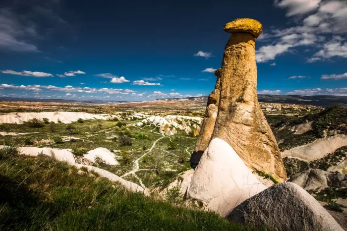 Framed Print : Fairy chimneys in Cappadocia Framed Print : Fairy chimneys in Cappadocia