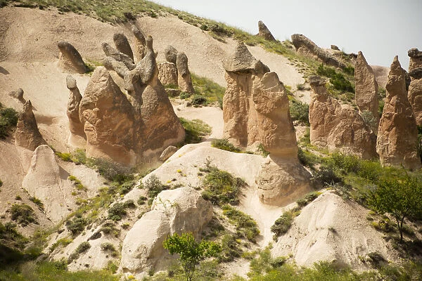 Fairy chimneys in Dervent Valley, also known as Imagination Valley