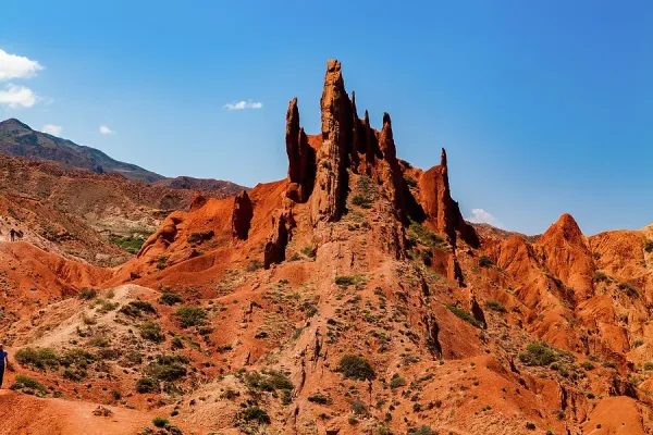 Fine Art Storehouse Print of Fairy Tale Canyon, Kyrgyzstan. Art