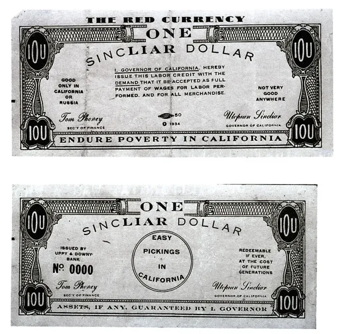 Framed Print : Fake Sinclair Dollars Framed Print : Fake Sinclair Dollars